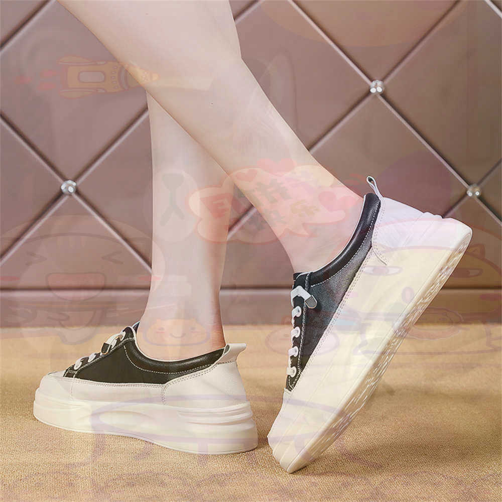 Wedding Supply Canada - Lace-up Chunky Loafers Woman Skateboarding Sports