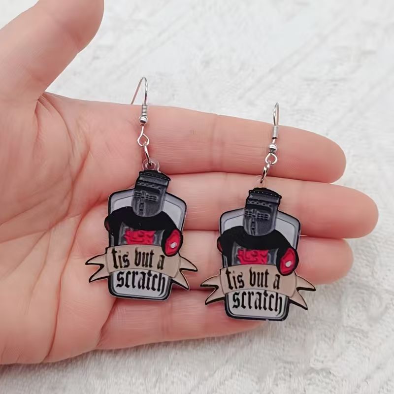 Wedding Yes - 10PCS acrylic black and white quotation