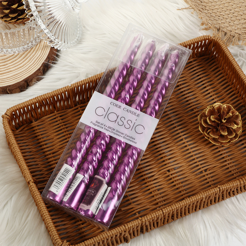 4pcs European-style Long-pole  - огляд і ціна Unity Candle Set