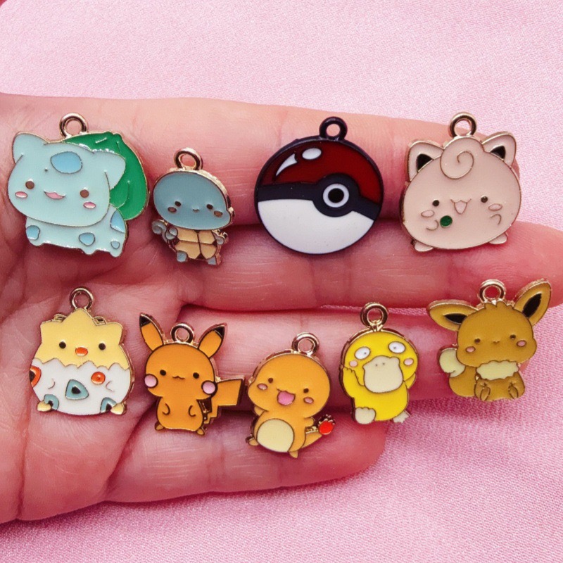 10pcs Cartoon Drip Oil Jewelry - огляд і ціна Wedding Yes