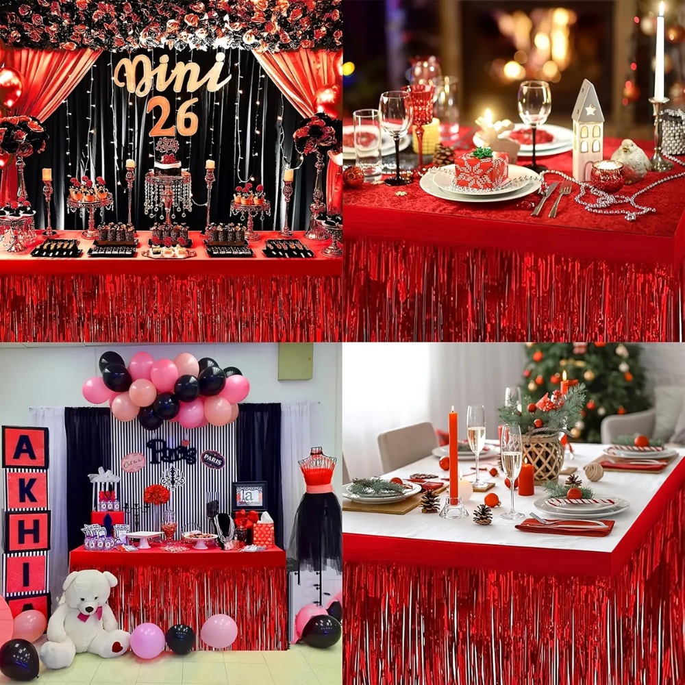 22Pcs Red Foil Streamers & Red - огляд і ціна Wedding Supply Canada