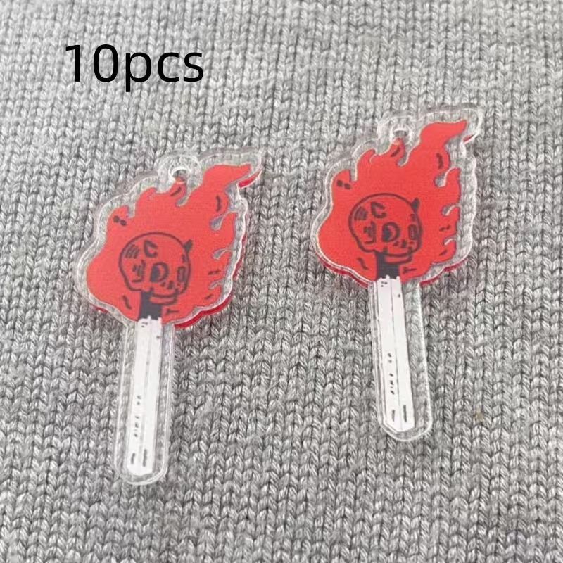 10pcs acrylic skull pendant, D - огляд і ціна Wedding Yes