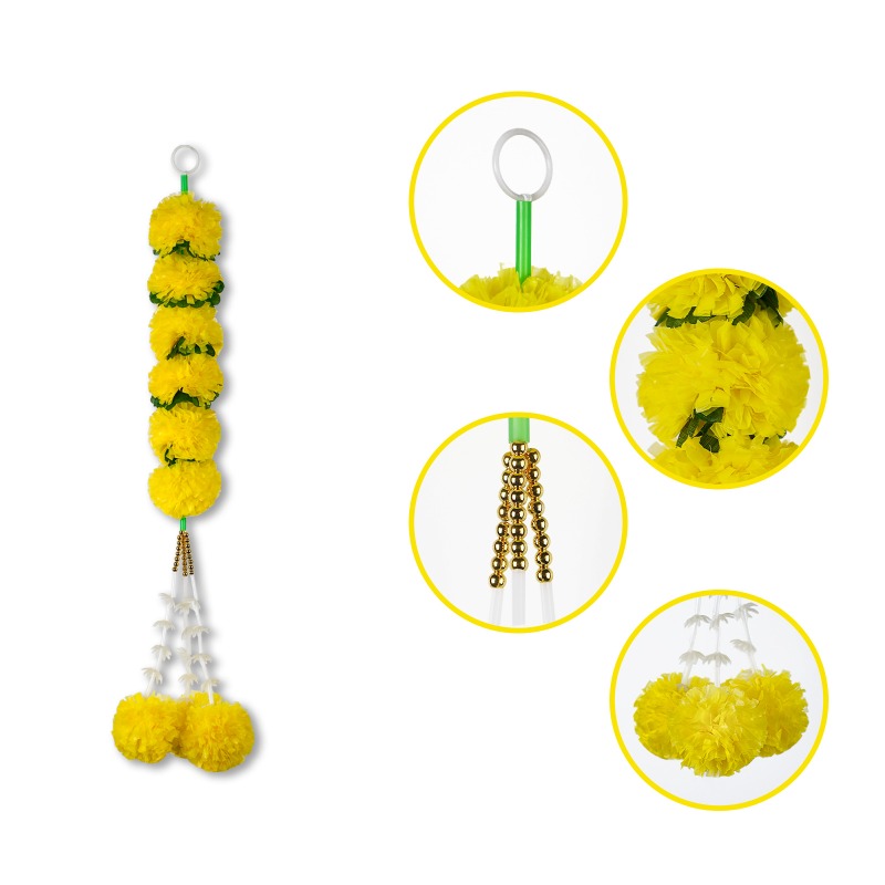 Marigold Flower String Lights  - огляд і ціна Indian Wedding Decor Supply