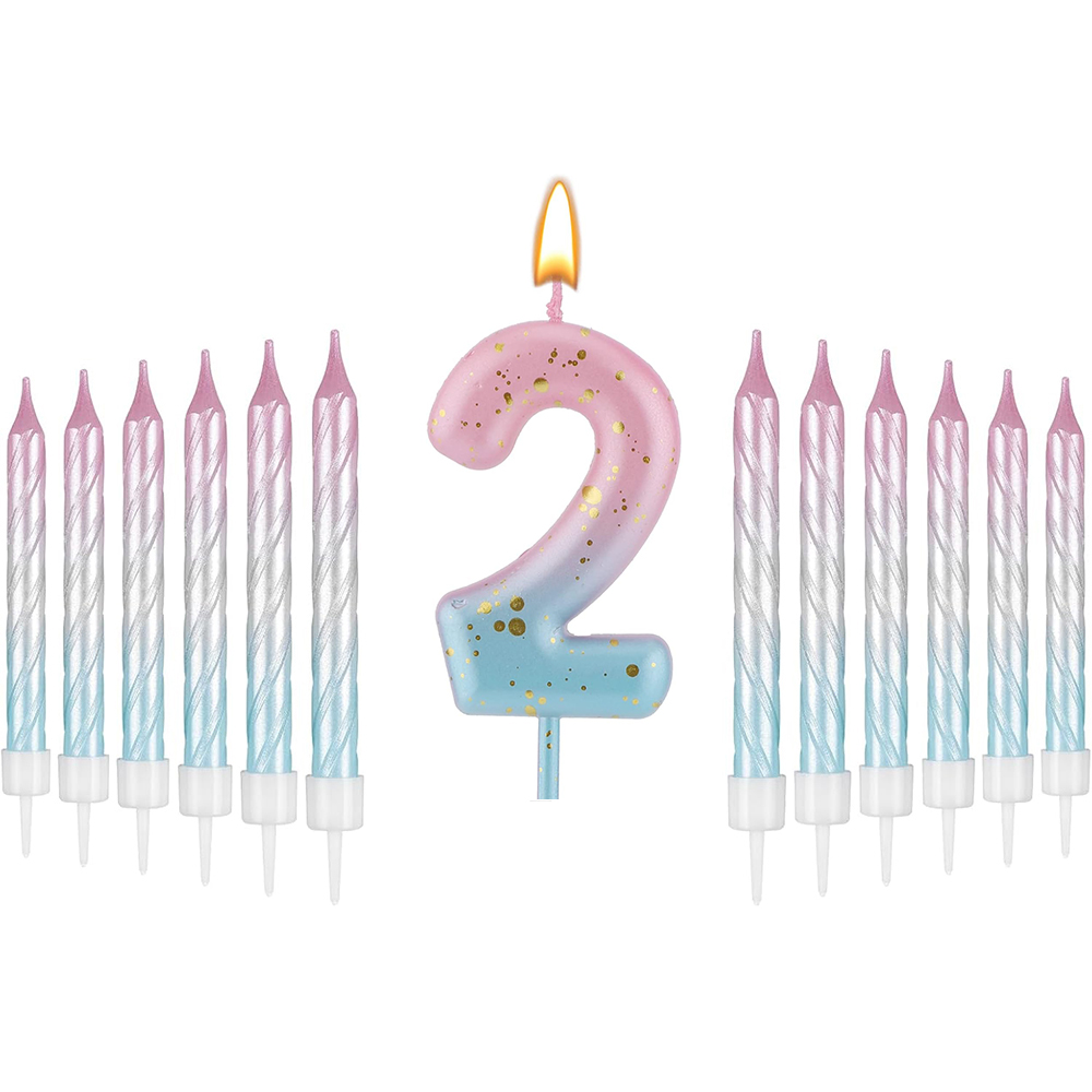 Digital Birthday Candles Pink  - огляд і ціна Unity Candle Set