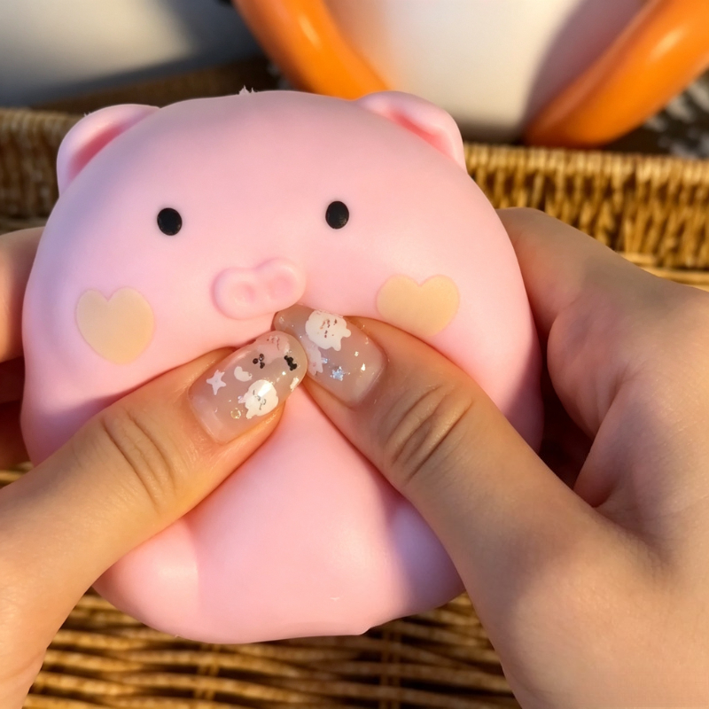 Crunchy Pink Pig Squishy Handm - огляд і ціна Wedding Yes