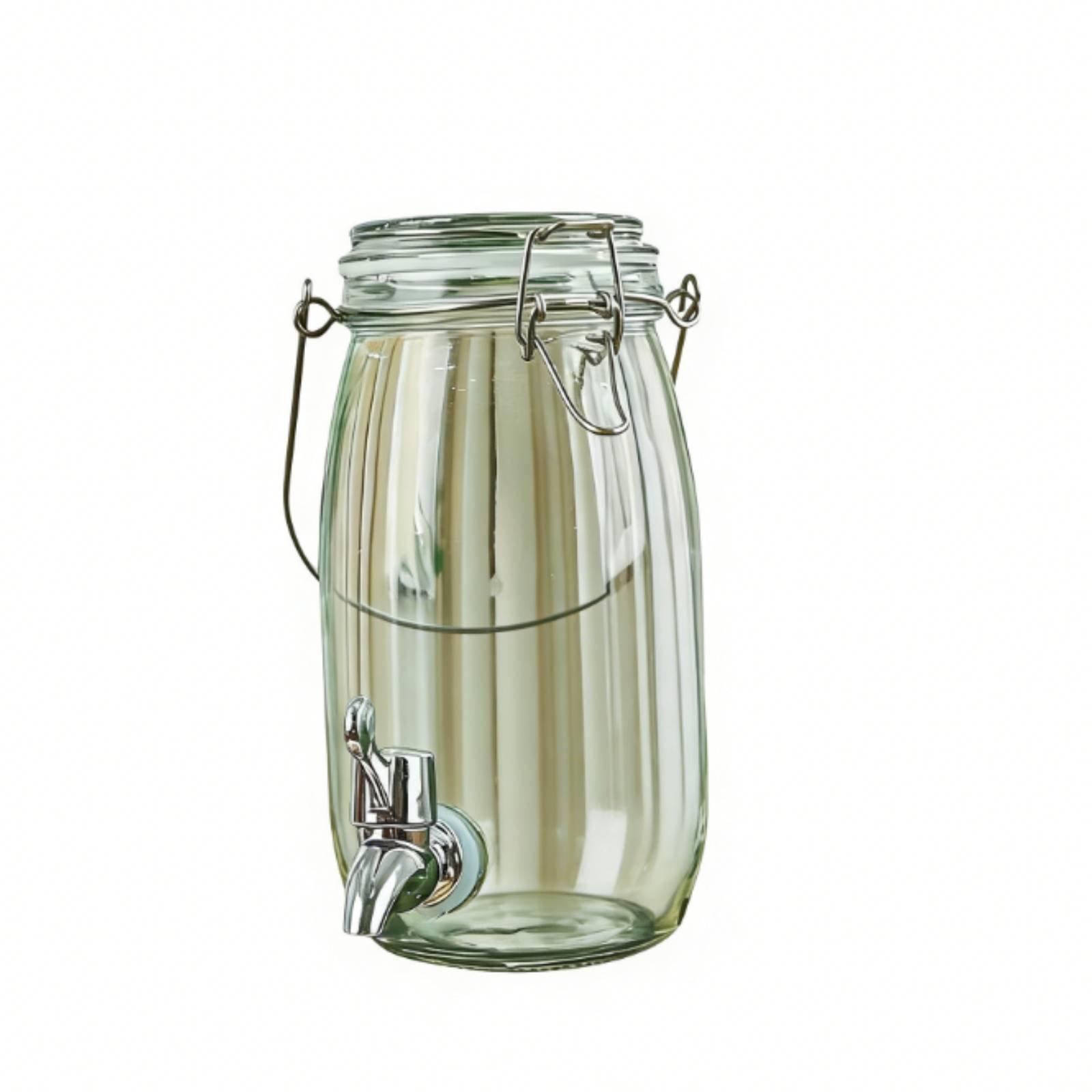 Glass Jar with Spigot Large Dr - огляд і ціна Wedding Tap