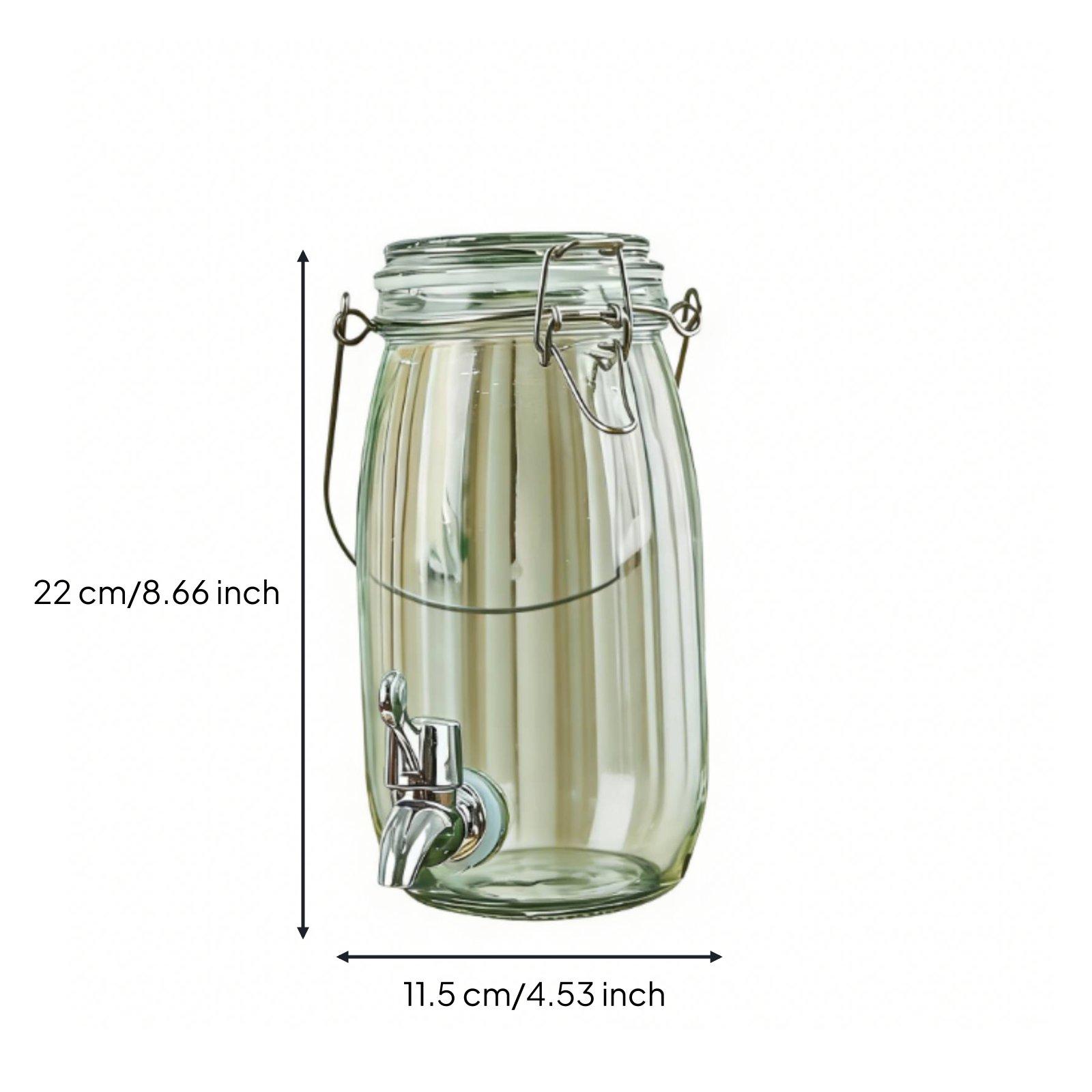 Glass Jar with Spigot Large Dr - огляд і ціна Wedding Tap