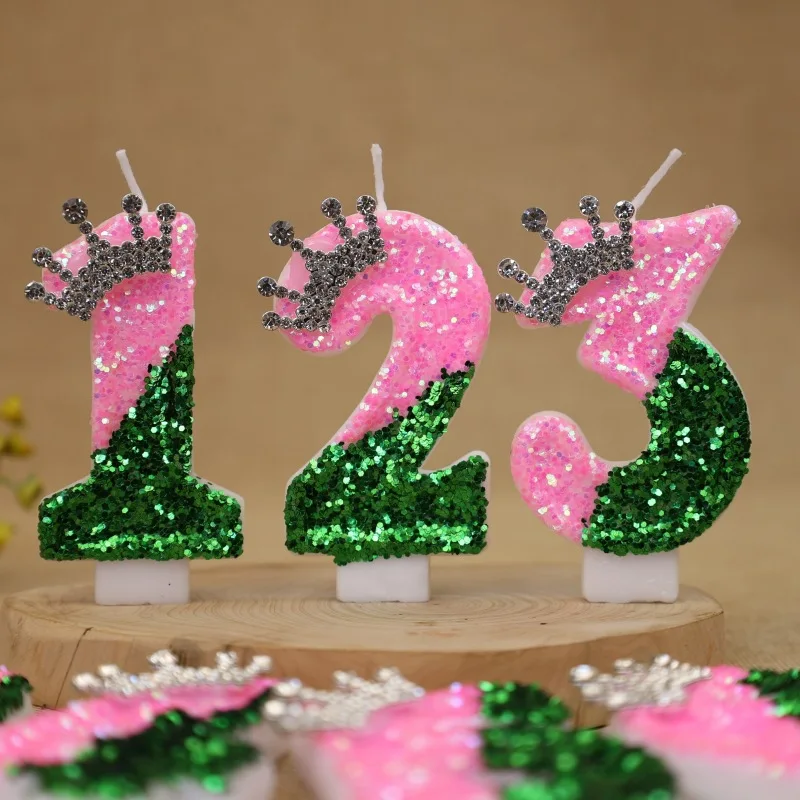 Sparkling Light Green Princess - огляд і ціна Unity Candle Set