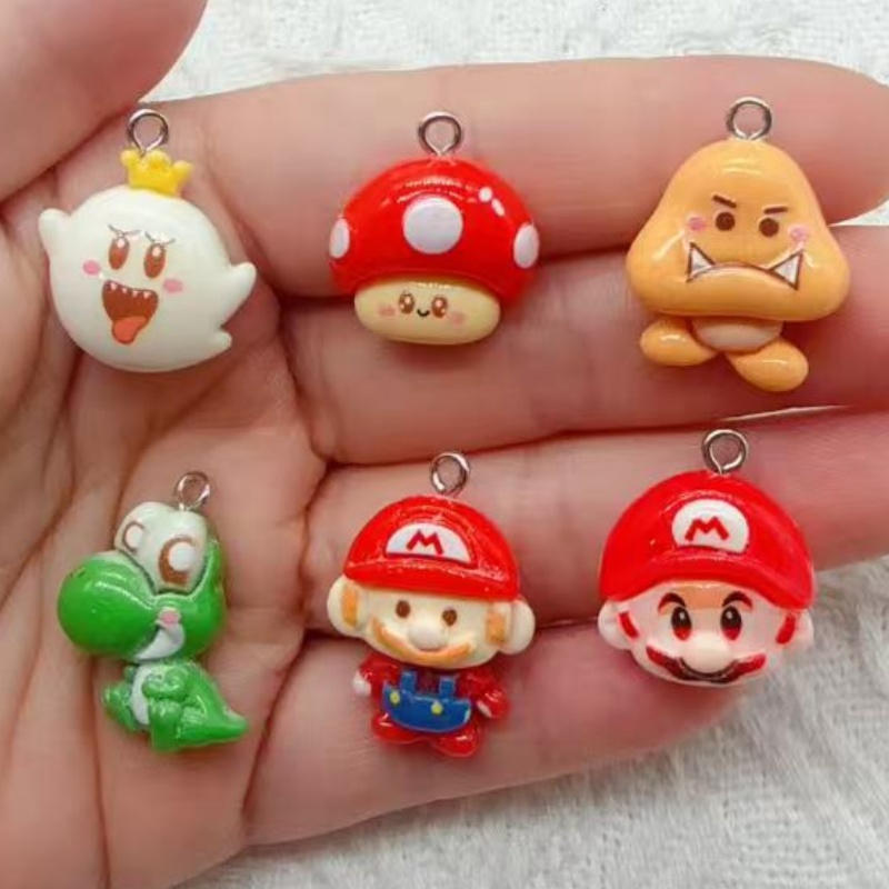 10pcs resin cartoon pendant, D - огляд і ціна Wedding Yes