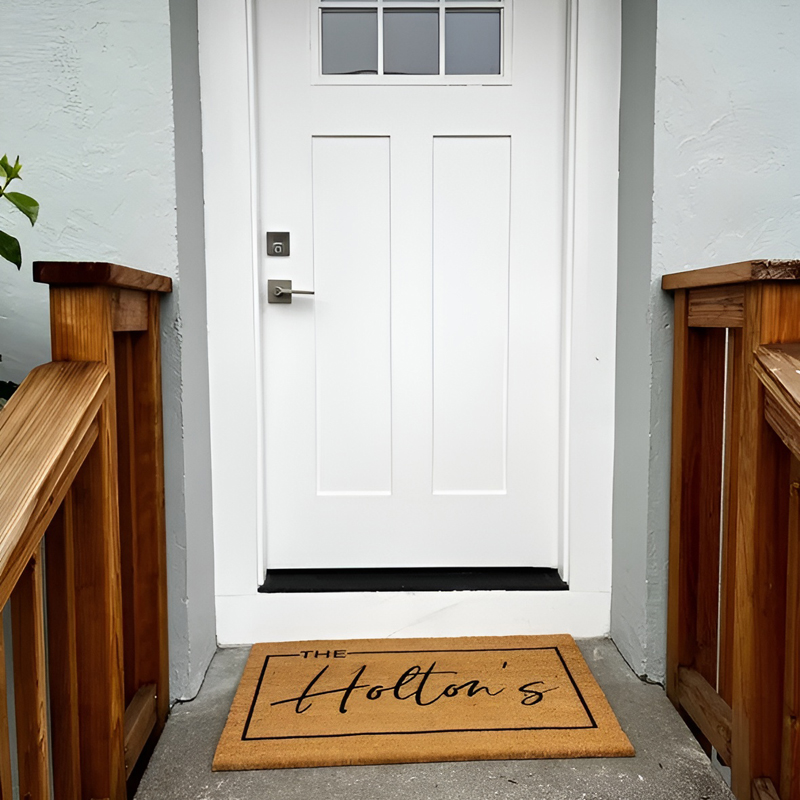 Personalized Entrance Door Mat - огляд і ціна Wedding Tap