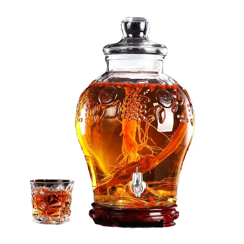 Empty Thick Glass Enzyme Wine  - огляд і ціна Wedding Tap
