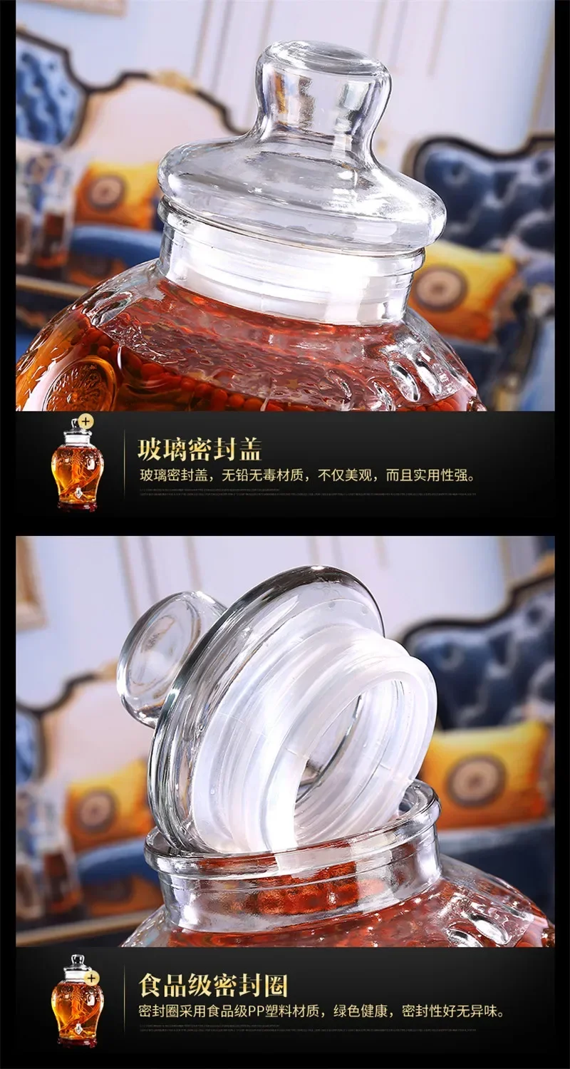 Empty Thick Glass Enzyme Wine  - огляд і ціна Wedding Tap